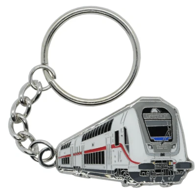DEINBERUF24 Eisenbahn Schlüsselanhänger "IC2 Steuerwagen / DBpbzfa 668.2"