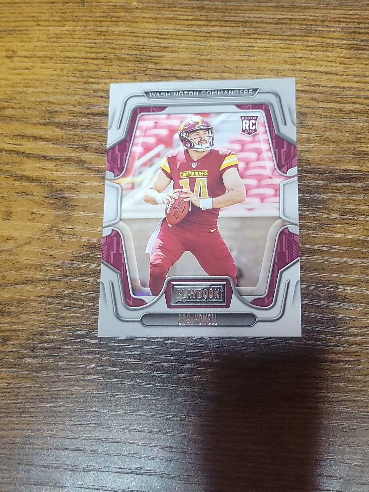 2022 Panini Playbook - SAM HOWELL - Rookie - Commanders RC #105