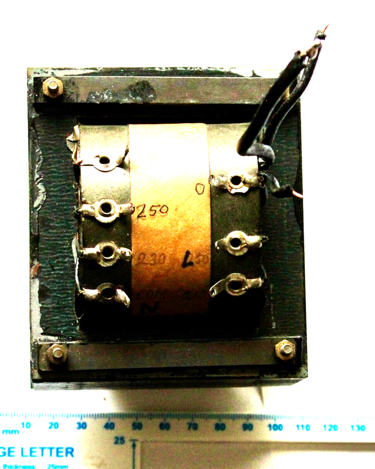 Vintage HT Transformer 250V0250V 150mA + 5.4 V Filament Used