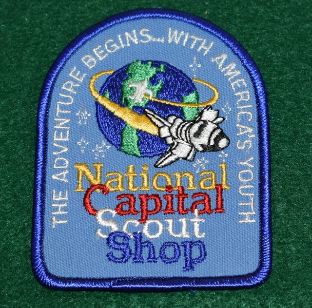 BOY SCOUT 1989 JAMBOREE SCOUT SHOP PATCH NATIONAL CAPITAL eBay