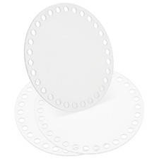 5 x 5 Inch 2 Pcs Crochet Basket Bottoms Round Acrylic Base for Crochet