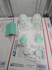 Elvie Breast Pump - Double, Wearable Breast Pump Open Box With ACCESSORIES 