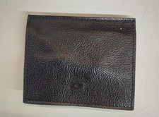 IL BISONTE Black Coin Case Wallet Card Holder Store Display