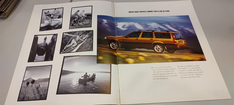 VOLVO V70 XC AWD CATALOGO DEPLIANT BROCHURE PROSPEKT - Immagine 2 di 4