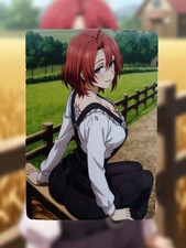 Cow Girl Goblin Slayer Anime Waifu Sexy Goddess Doujin Lewd Hentai Card