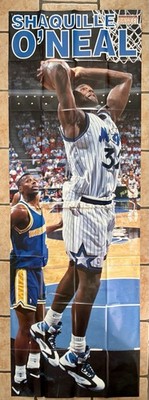 Riesen Poster Shaquille O'Neal Orlando Magic Sport Action Basketball NBA 90 s
