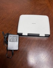 Philips PET702/37 Portable DVD Player 7" Dolby Power Cord Works Sounds Great