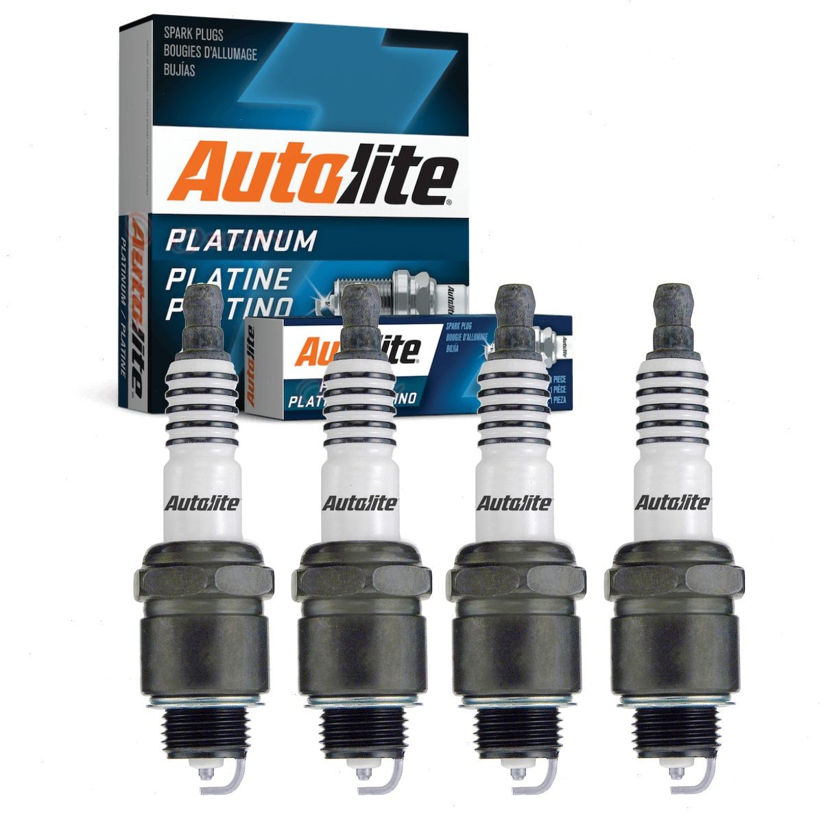 4 pc Autolite Platinum AP85 Spark Plugs for AR32 7355 7 5614238 3332 3037 14 kl