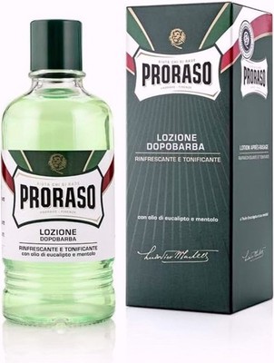 Proraso After Shave Lotion Erfrischend mit Eukalyptusöl & Menthol 400ml
