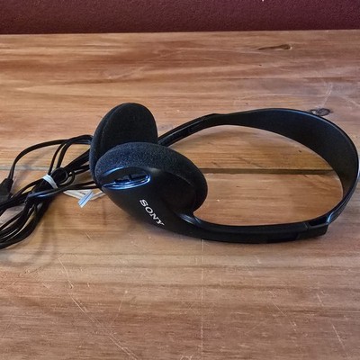 Sony MDR-023 On-Ear Wired Headphones Black Headband Adjustable