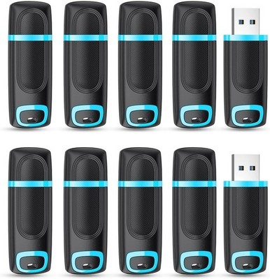 Vansuny 10 Stück USB Sticks 32GB 10er Pack USB Stick 32GB USB 2.0 Datenspeicher