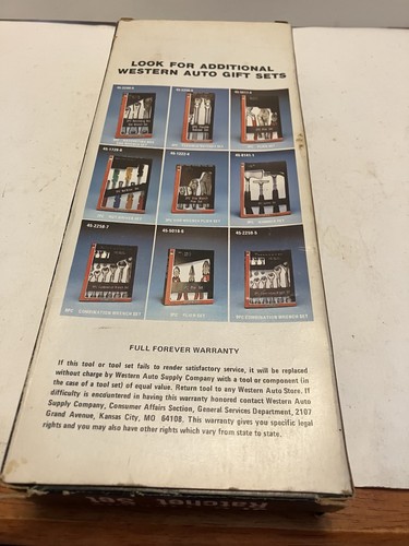 Vintage Western’s Auto  3 Pc. Flexible Ratchet Set,1/2”,3/8”,1/4” NOS - Bild 6 von 6