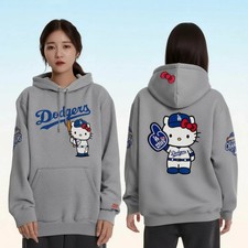 LA City Dodger x Hello Kitty Hoodie SGA 26 April 13 x Met Size S-5XL - Polyester