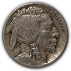 1921 Buffalo Nickel Very Fine VF Coin #25523