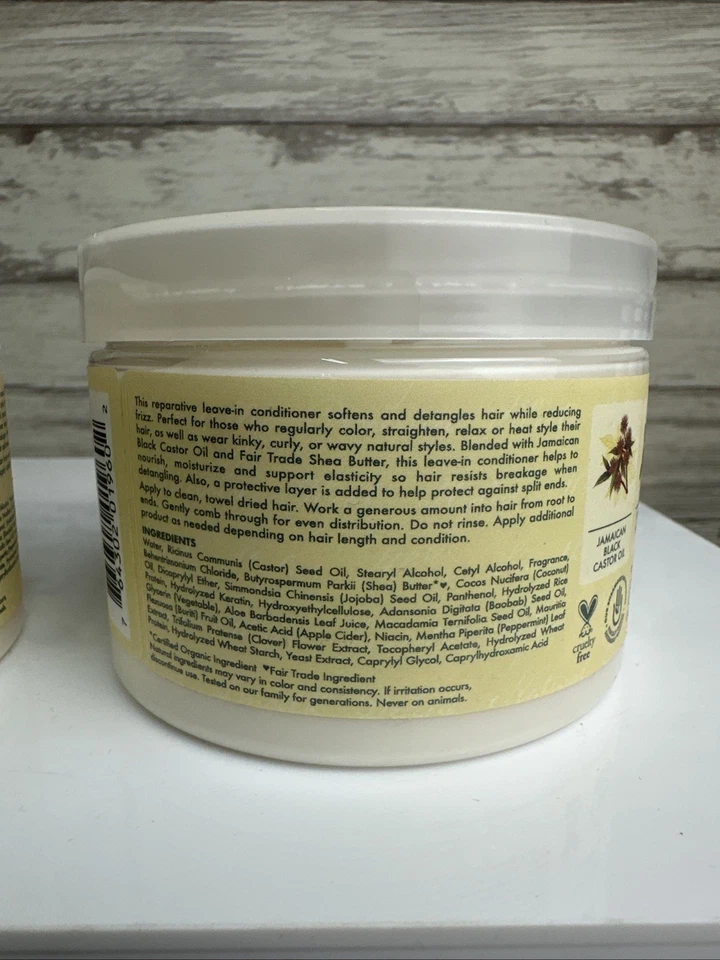 2x Jamaican Black Castor Oil, Strengthen & Restore Leave-In Conditioner 10 Fl Oz - Image 4 of 4