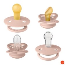 Bibs Try-It Silicone  Latex Pacifier Collection - 4pk