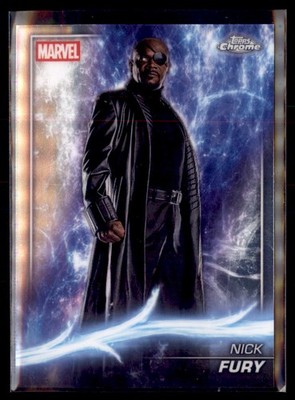 2025 Marvel Topps Chrome Phase One 9 Nick Fury