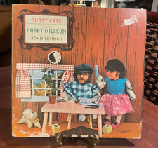 Harry Nilsson produced by John Lennon - Pussy Cats - LP Vinyl Record 1974