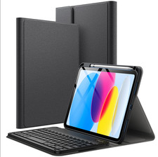 JETech Keyboard Case iPad A16 11th/10th Gen 10.9" Bluetooth Magnetic Cover