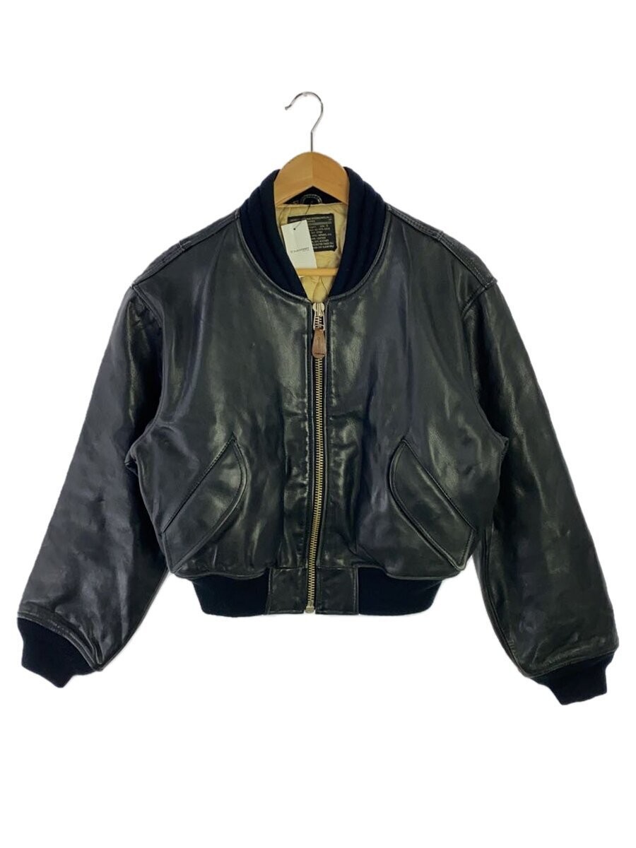 AVIREX　MA-1 Avirex Ma-1/Modified/Flight Jacket/S/Leather/Blk/ | eBay