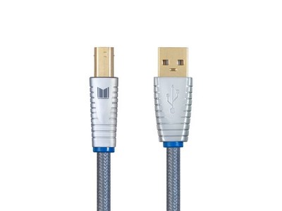 Monolith USB Digital Audio Cable, USB A to USB B - 2m, 22AWG, Oxygen-Free Copper