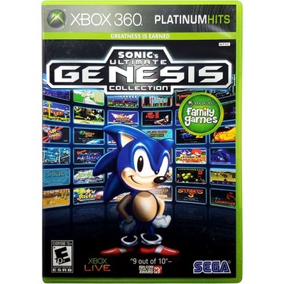 Sonic's Ultimate Genesis Collection Platinum Hits - Microsoft Xbox 360 Pristine