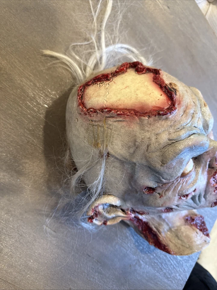 Ghoulish Productions Rotting Death Latex Face Mask Horror Halloween Cosplay - Image 3 of 4