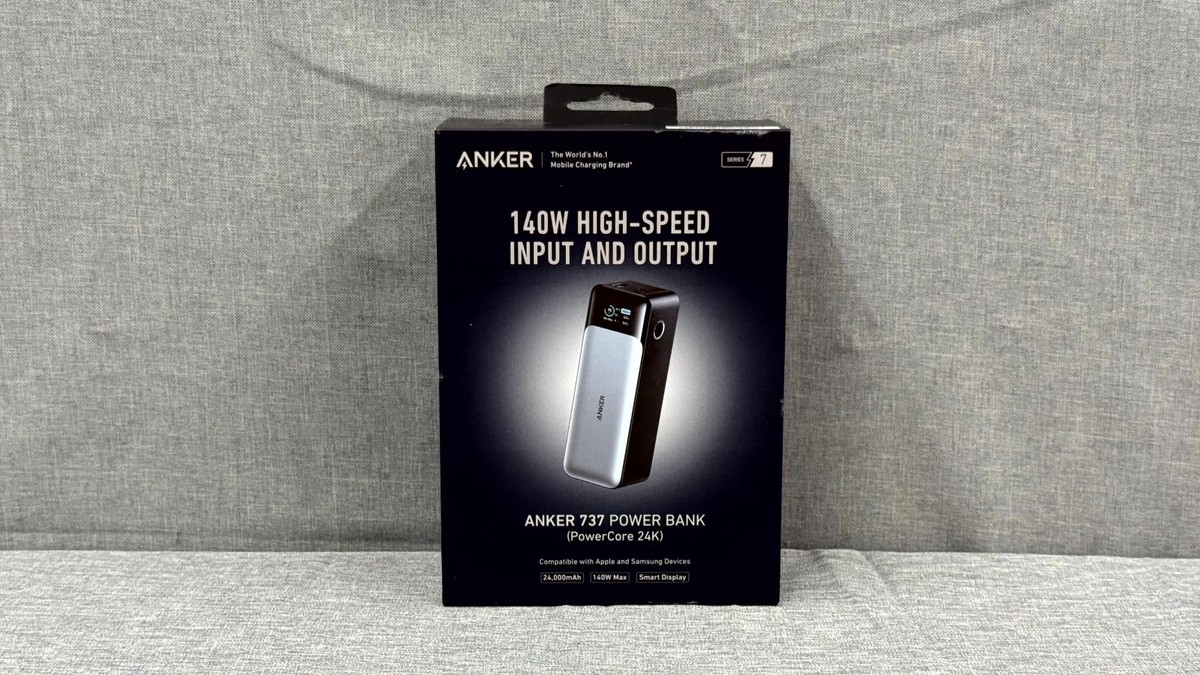 Anker 737 Portable Power Bank 140W 24000mAh Battery Pack