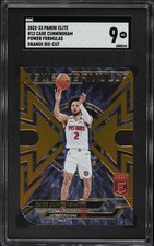 2022 Donruss Elite Power Formulas Orange Die-Cut Cade Cunningham #12 SGC 9 MINT