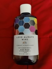 BATH BODY WORKS SHOWER GEL. LOVE ALWAYS WINS. RETIRED SCENT. DISCONTINUED