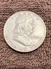 1954-D  Ben Franklin Half Dollar 90% Silver 3 Day Auction/ No Reserve