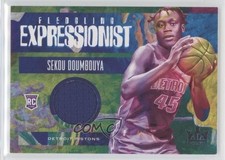 2019 Court Kings Fledgling Expressionist Memorabilia 28/179 Sekou Doumbouya 8d2