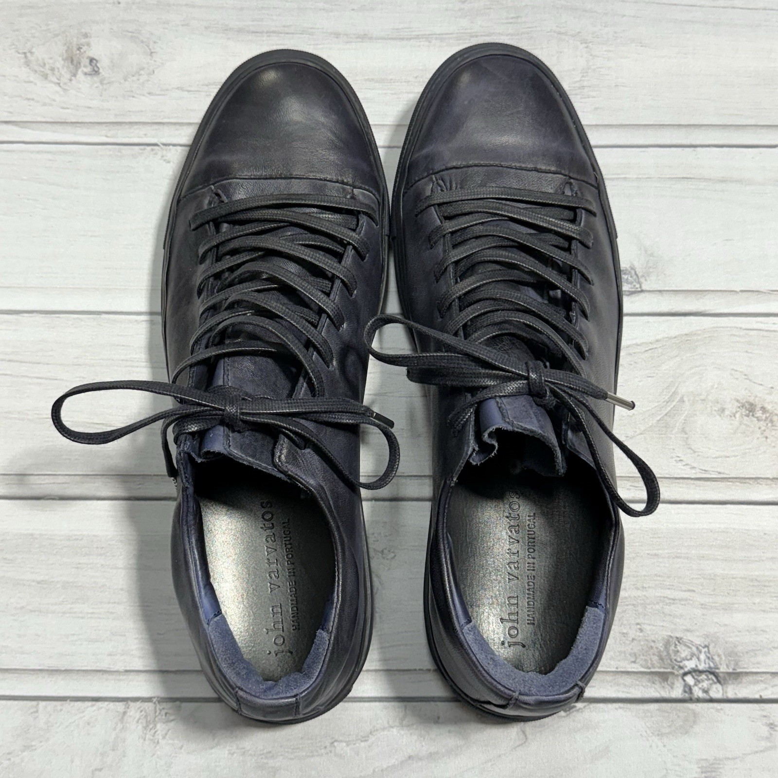 Leather Sneakers John Varvatos Men's Sneakers John Varvatos