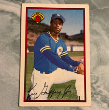 1989 Bowman Ken Griffey Jr #220 Rookie Base Set Seattle Mariners MLB Card