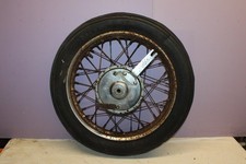 1940-42 Indian Sport Scout 18" Front Wheel Hub Drum Brake Plate Shoes