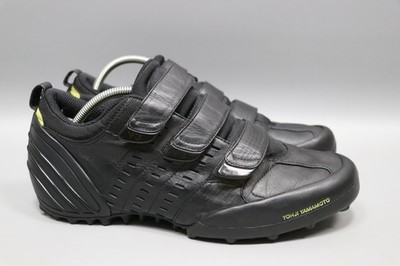 Yohji Yamamoto Y-3 ADIDAS Vintage 2006 Black Leather Sneaker Mens