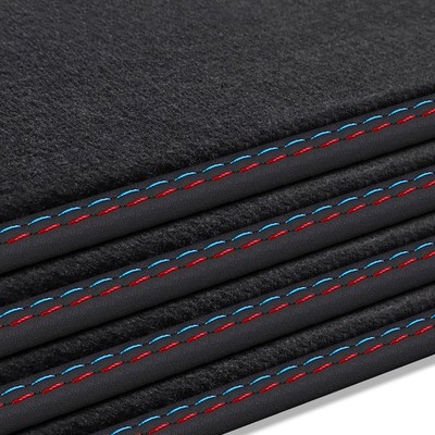 For BMW M3 F80 2014-2018 OEM Quality Black Velour Carpet Car Floor Mats