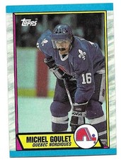 MICHEL GOULET 1989-90 TOPPS CARD NM-MT CONDITION
