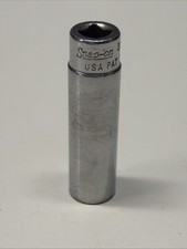 Snap-on Tools USA STM12 1/4" Inch Drive 3/8"  6pt Point Deep Socket #8DA