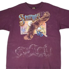 Vintage 3D Emblem Sturgis Black Hills Rally 1995 T-Shirt XL Made in USA