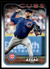 2024 Topps Javier Assad Chicago Cubs #354