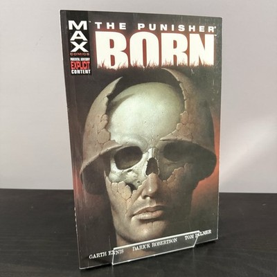 PUNISHER MAX BORN TPB GARTH ENNIS DARICK ROBERTSON MARVEL COMICS 2004