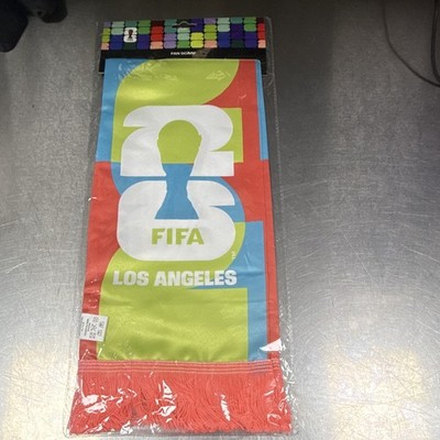 FIFA World Cup 2026 Los Angeles Fan Scarf Officially Licensed Soccer