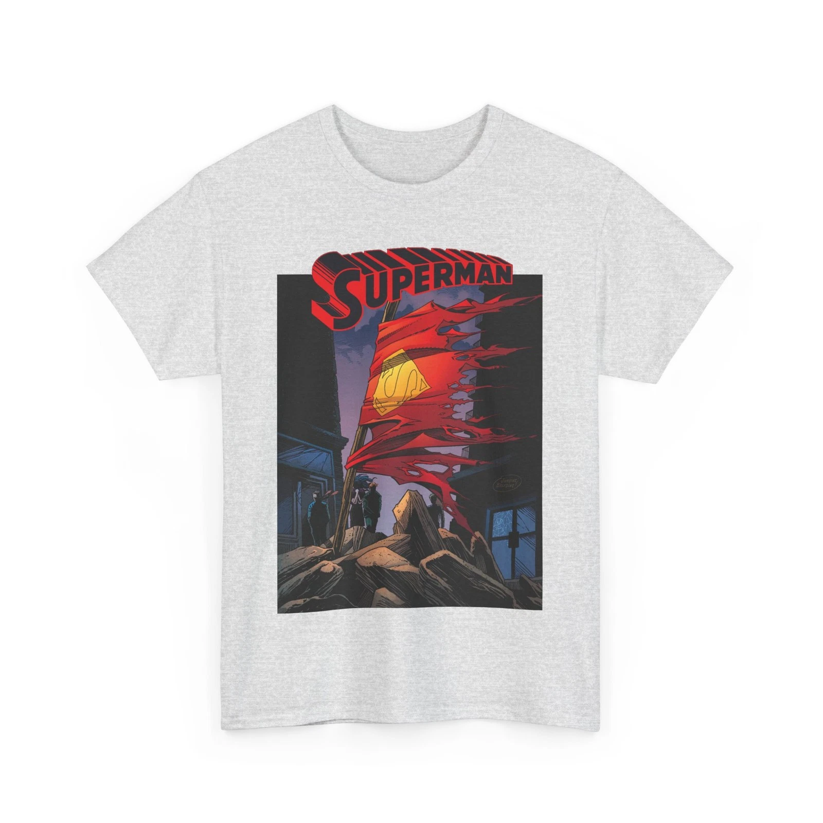 Death of Superman T-Shirt - DC Comics - Superman 75 - Doomsday Battle