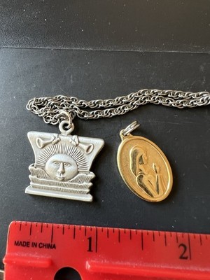 Mormon LDS Charm And Necklace