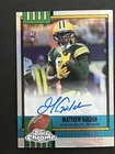 2025 Topps Chrome Matthew Golden 1990 Topps Football Autographs (RAW)