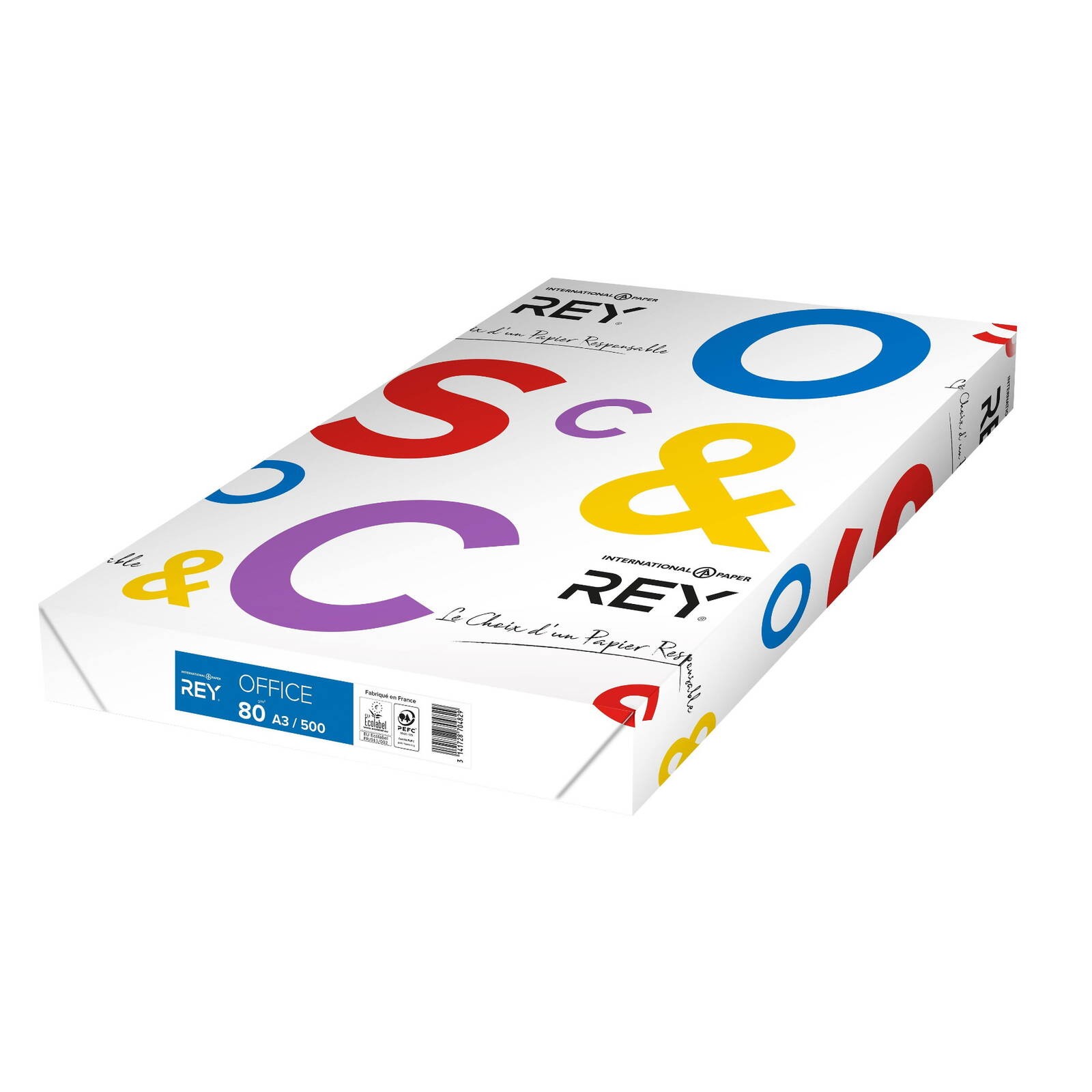 Rey A3 Copier Paper (80gsm) 1 Ream - 500 Sheets