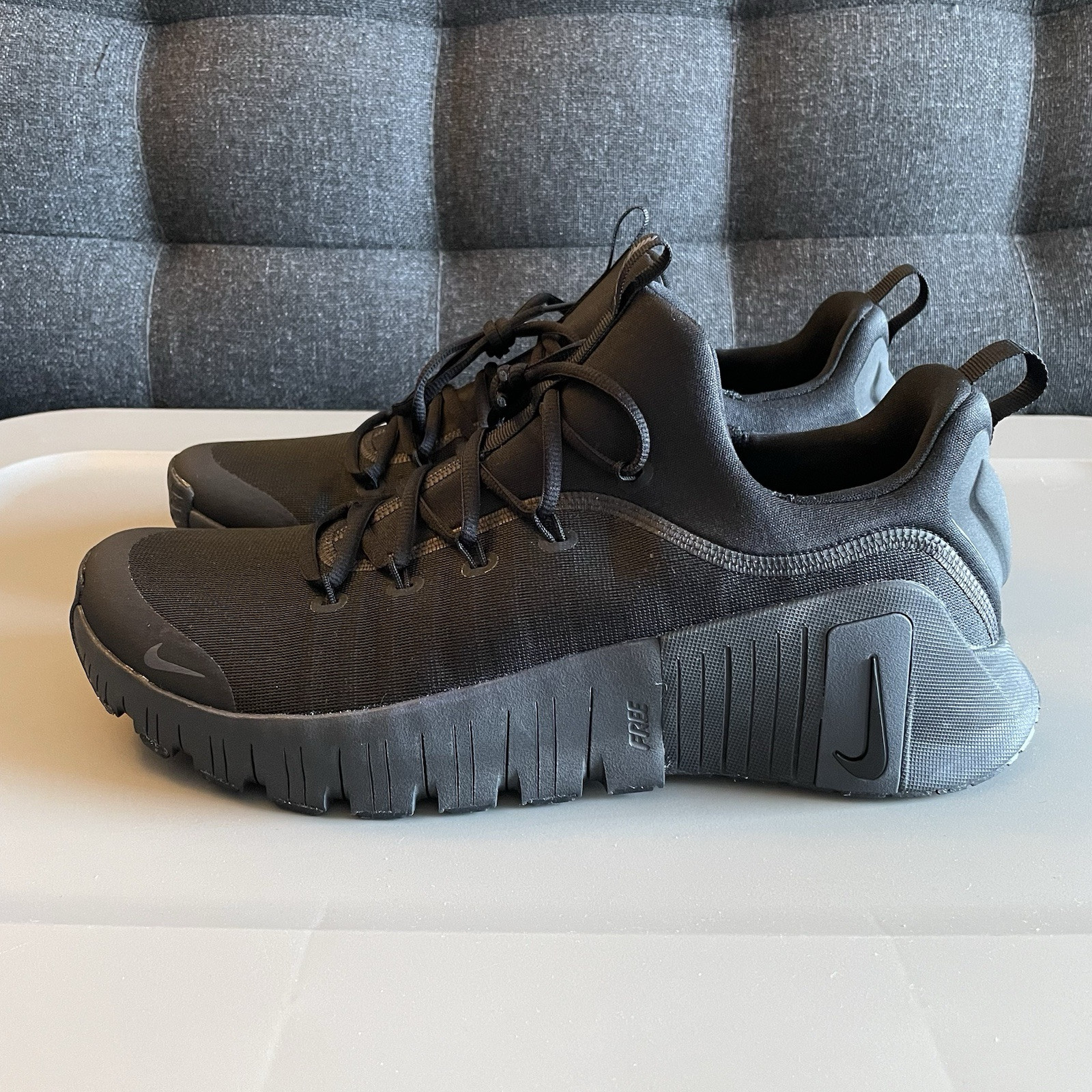 Size 14 - Men's Nike Free Metcon 6 Black/Anthracite / FJ7127-003