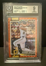 2026 Topps Chrome Konnor Griffin RC Orange Geometric Refractor /25 #74