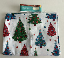 Pioneer Woman Fabric 1 Yard Cut Holiday Floral Tree 100 Cotton Christmas Green
